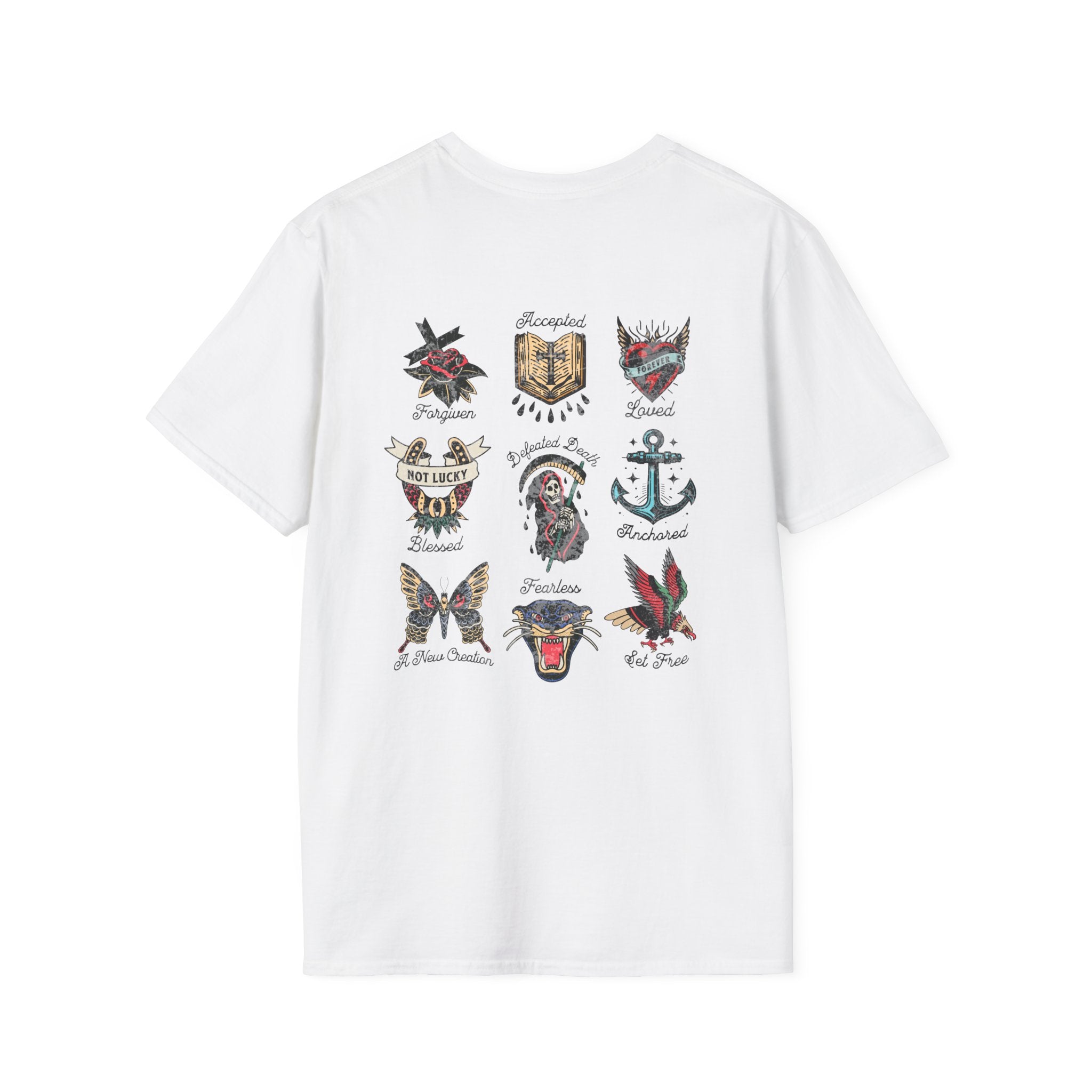 Religious Crest Graphic T-Shirt