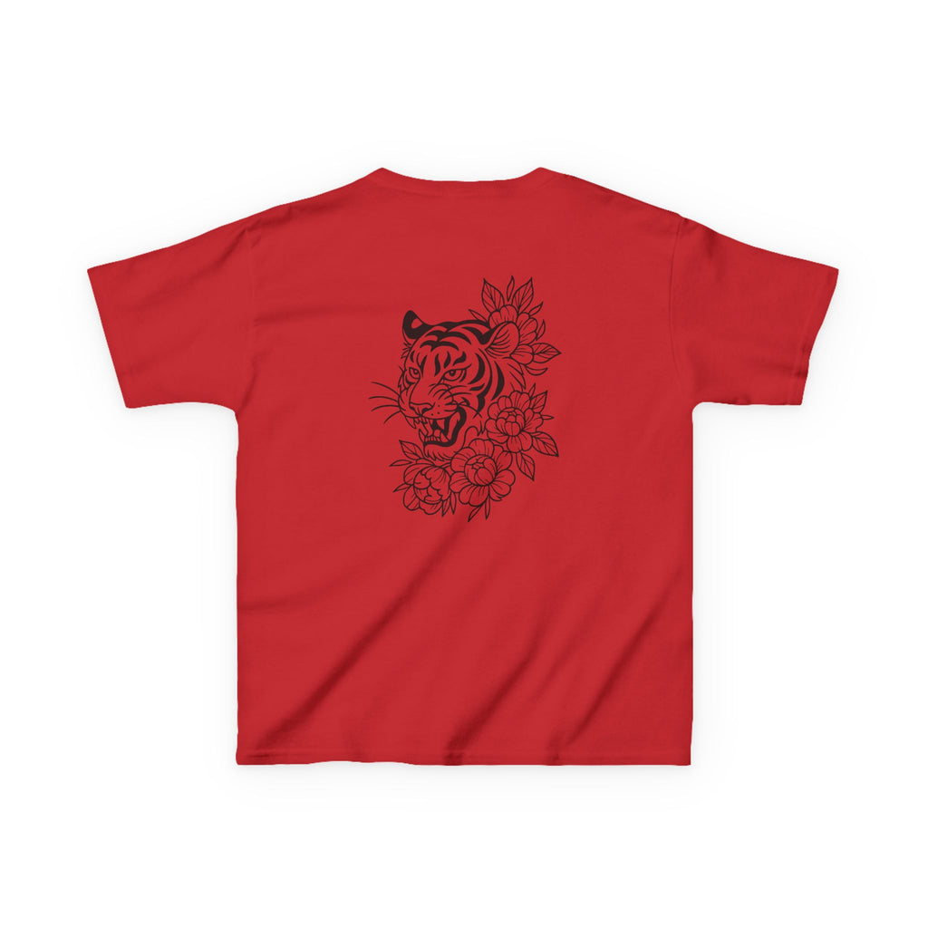 Be Strong & Courageous — Small Cross Chest Design