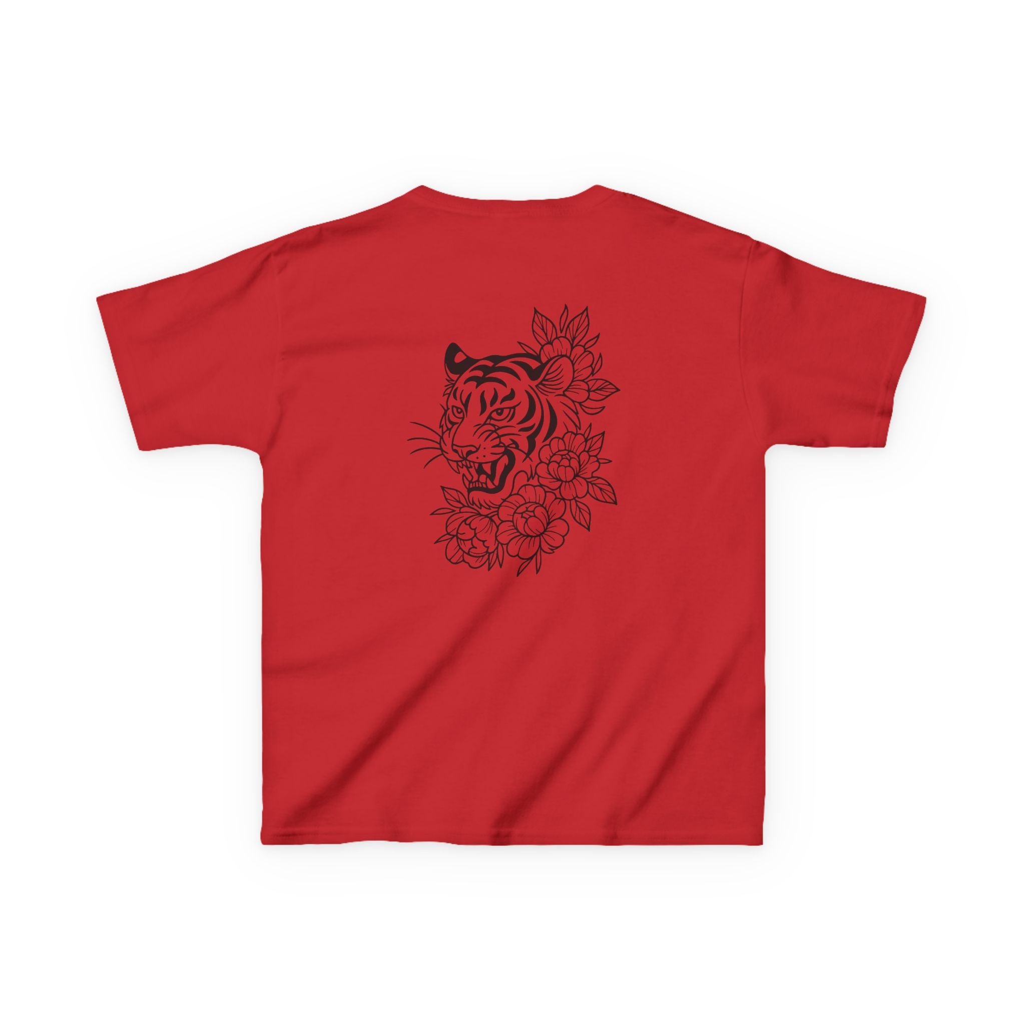Be Strong & Courageous — Small Cross Chest Design