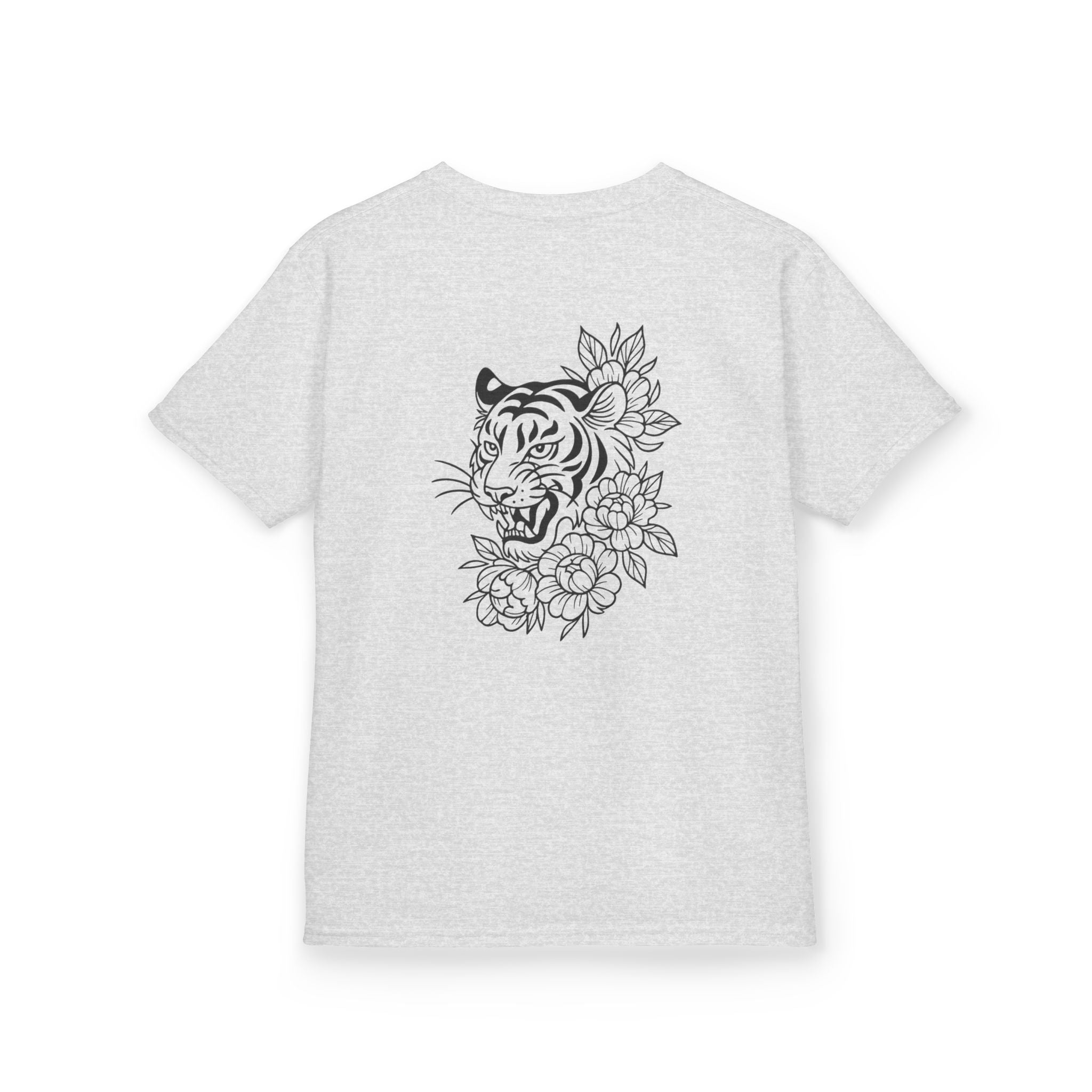 Be Strong & Courageous — Small Cross Chest Design