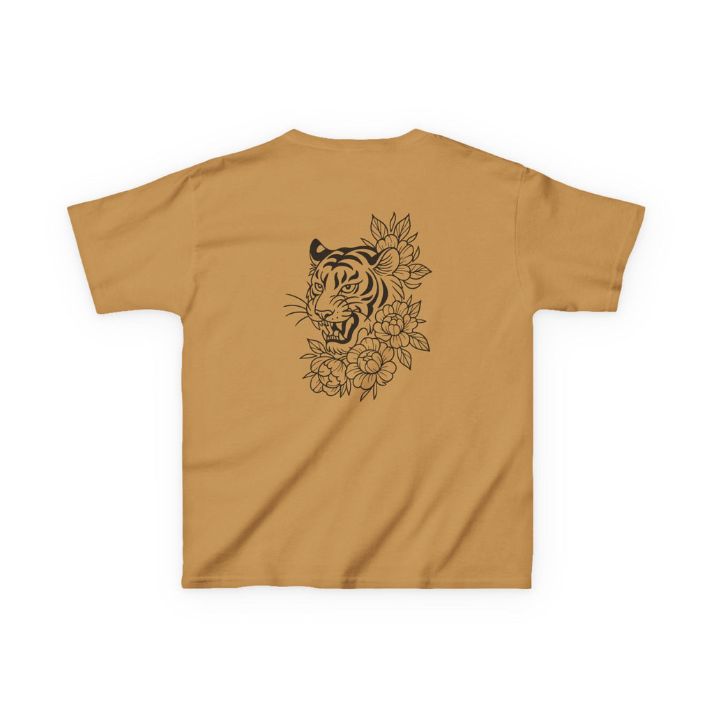 Be Strong & Courageous — Small Cross Chest Design