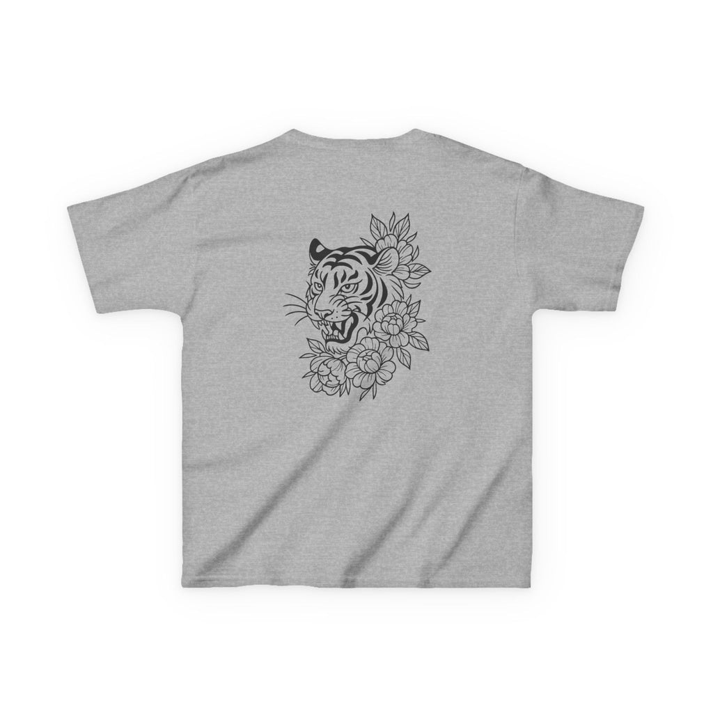 Be Strong & Courageous — Small Cross Chest Design