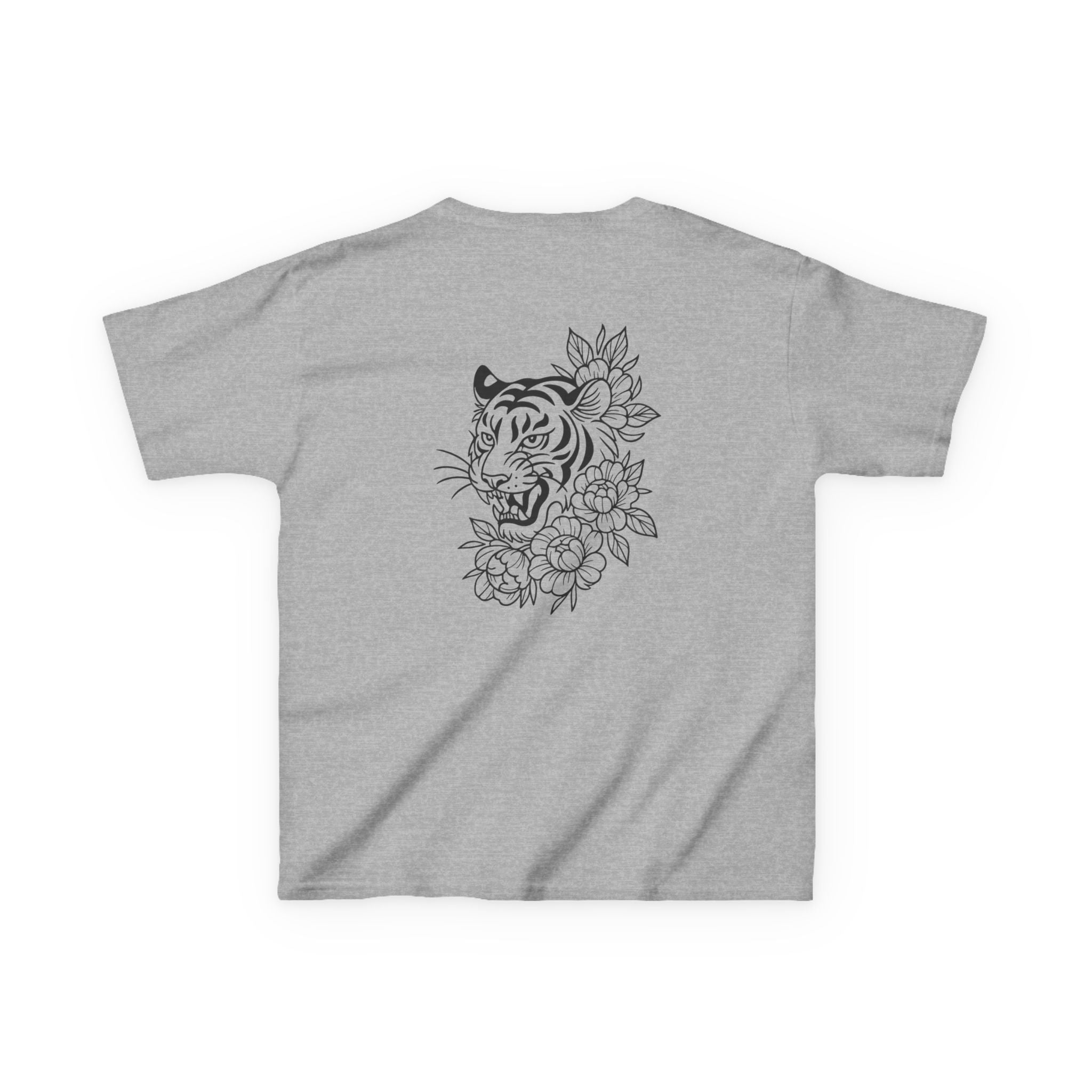 Be Strong & Courageous — Small Cross Chest Design