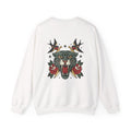 Tiger Head & Swallows Crewneck Sweater