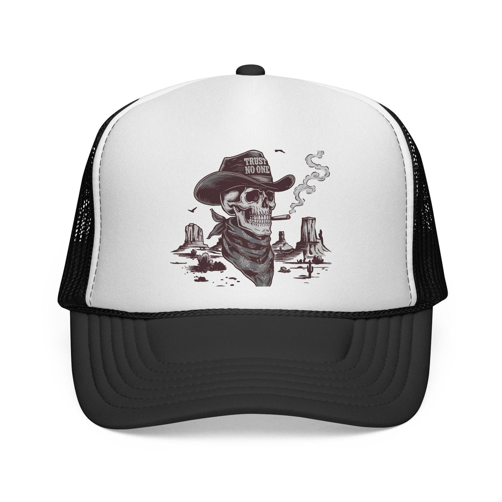 'Trust No One' Unisex Trucker Hat