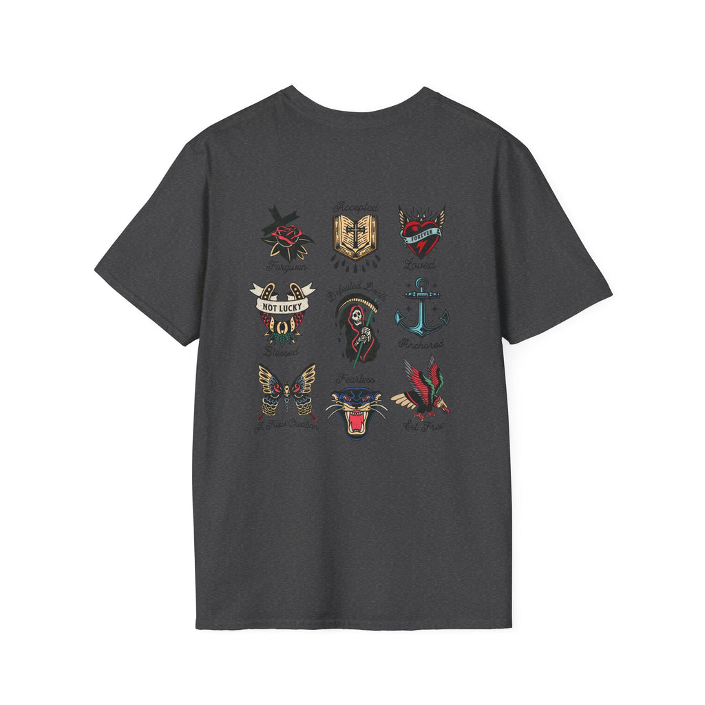 Religious Crest Graphic T-Shirt