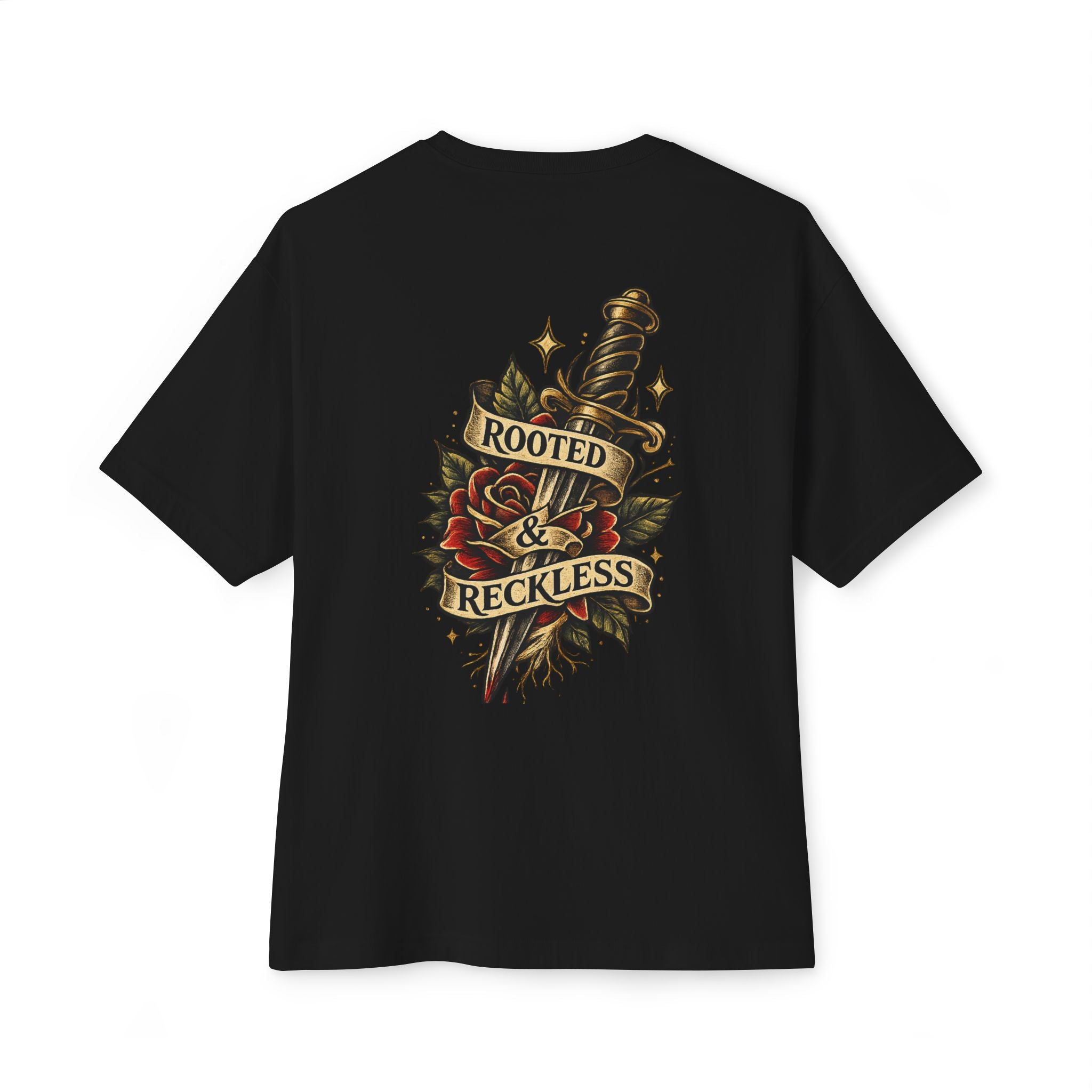 Rooted & Reckless Rose T‑Shirt