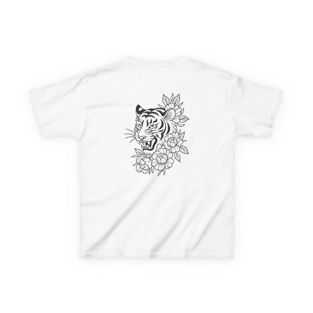 Be Strong & Courageous — Small Cross Chest Design