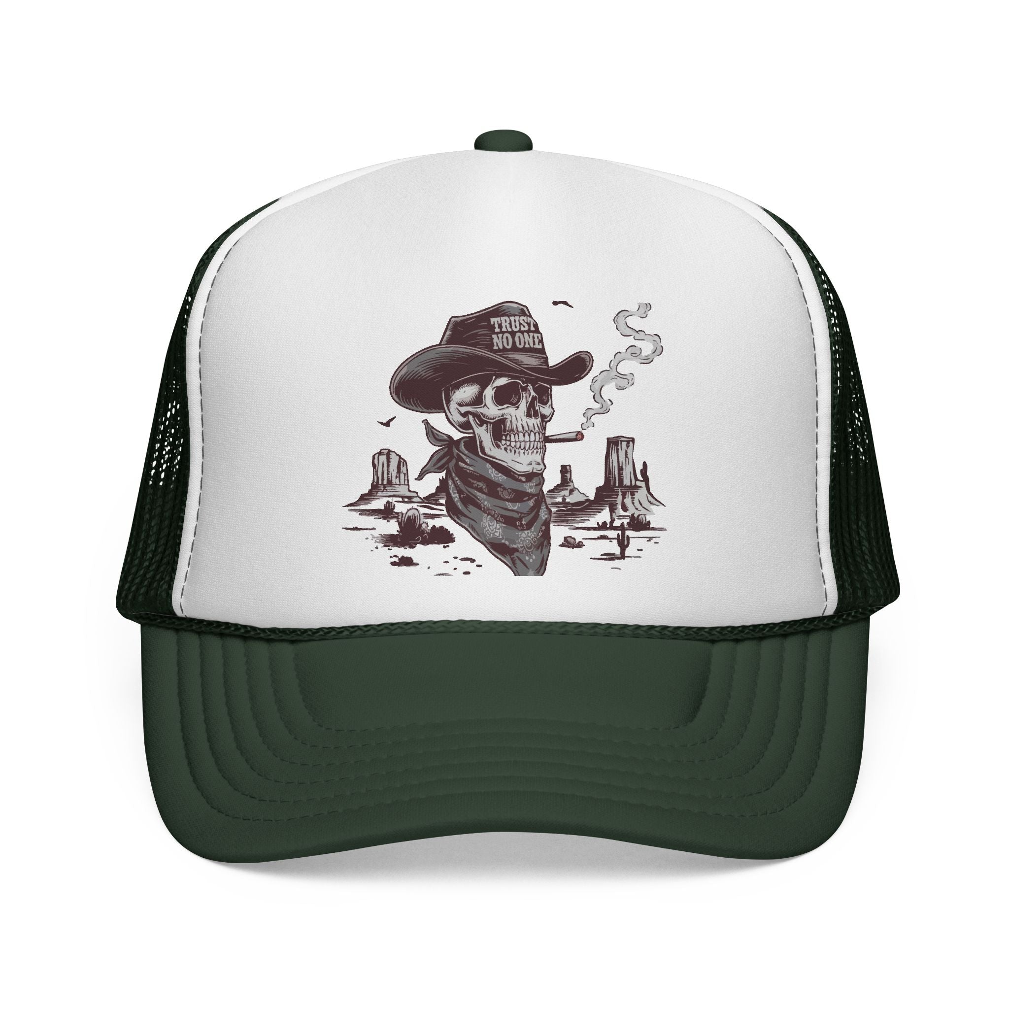 'Trust No One' Unisex Trucker Hat