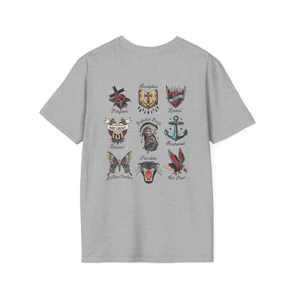 Religious Crest Graphic T-Shirt