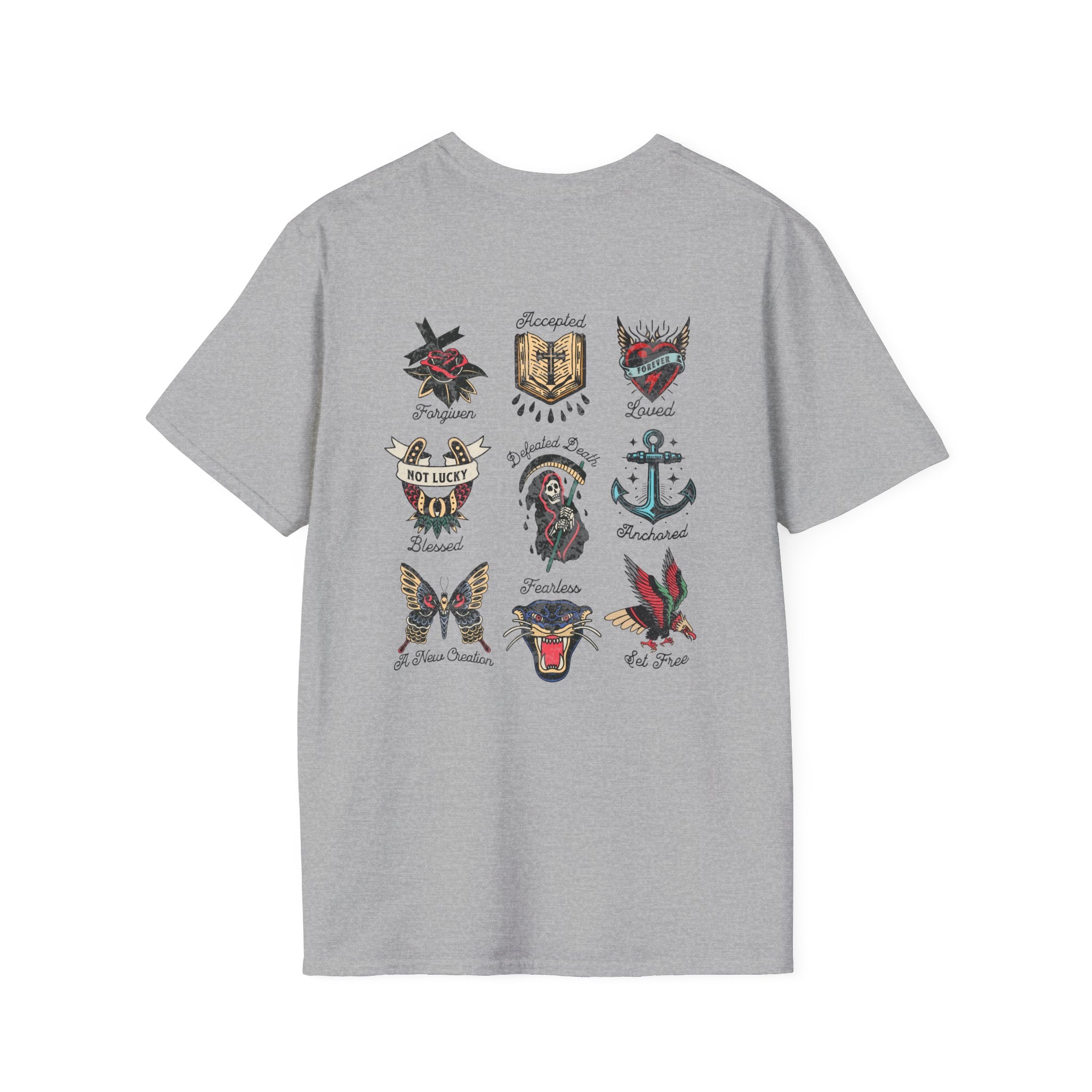 Religious Crest Graphic T-Shirt