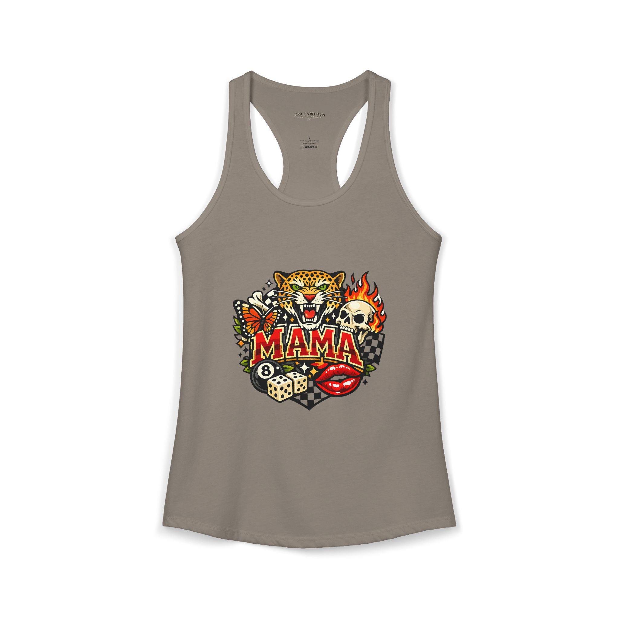 Women's Mama Racerback Tank