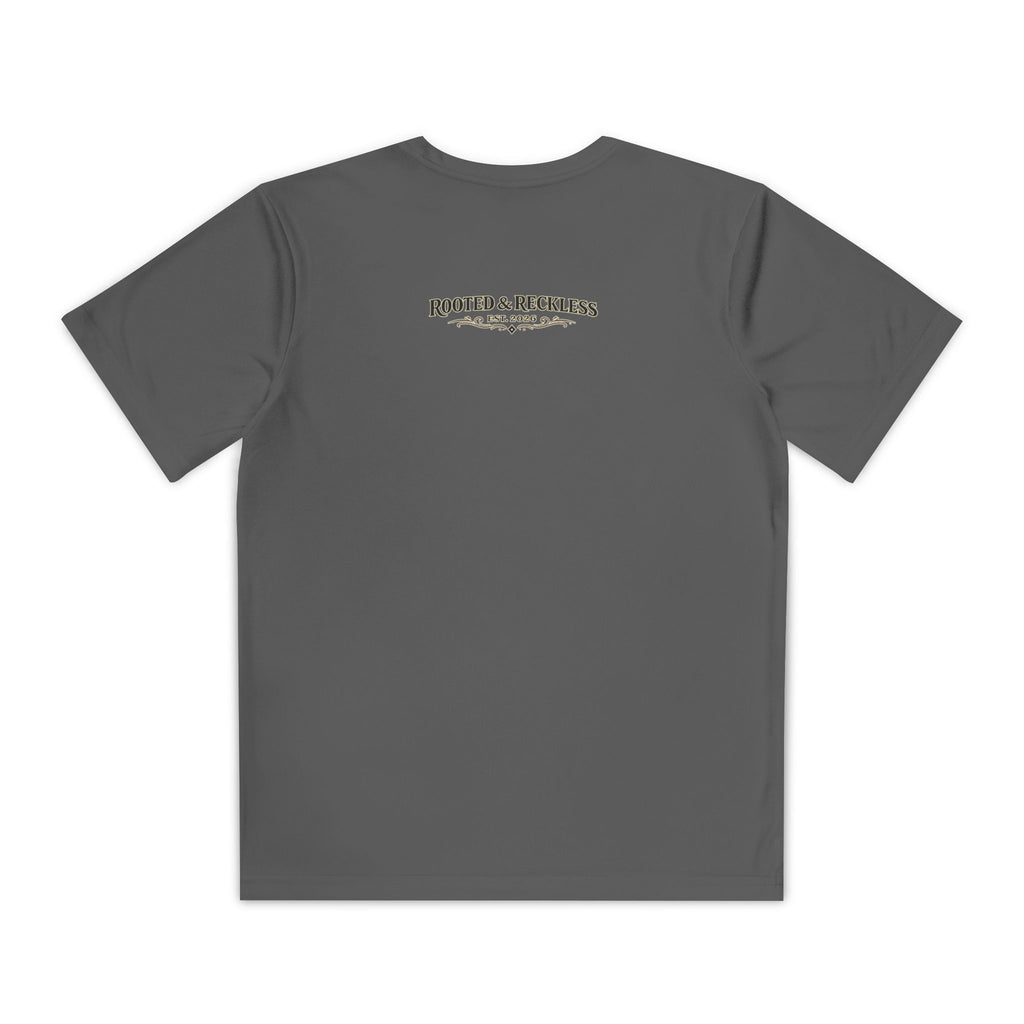 Youth Tee — "Hide and Seek Champions" Ape & Alien Graphic