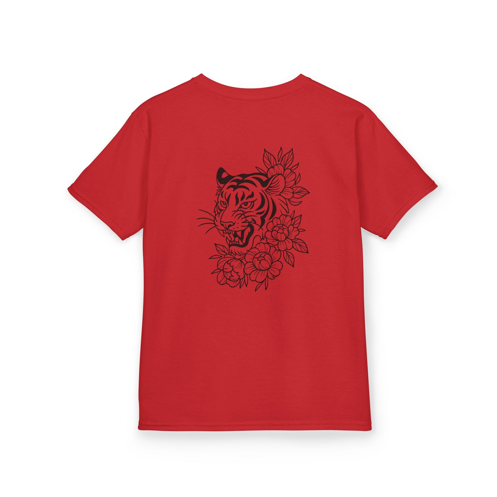 Be Strong & Courageous — Small Cross Chest Design