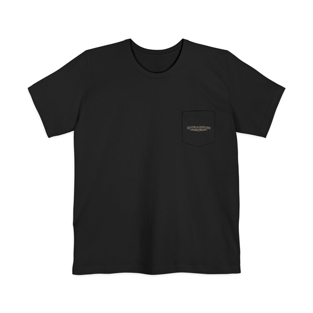 Free Bird Eagle Pocket T-Shirt — Vintage Rose Motorcycle Tee