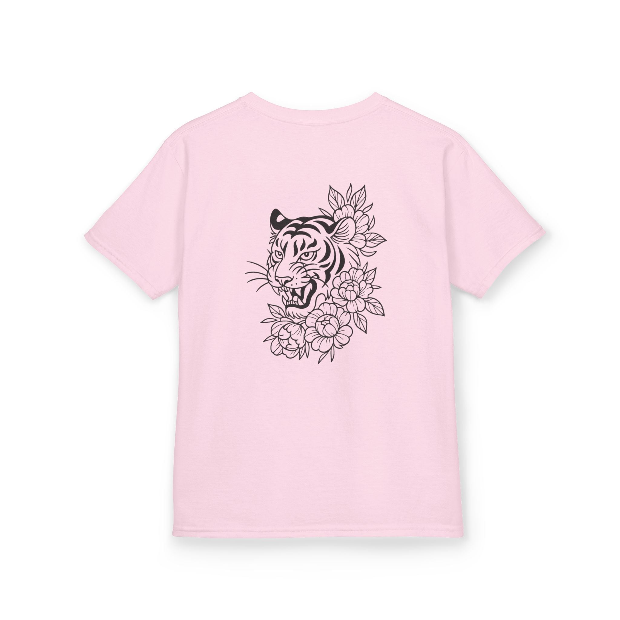 Be Strong & Courageous — Small Cross Chest Design